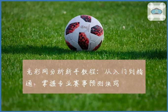 竞彩网分析新手教程：从入门到精通，掌握专业赛事预测诀窍